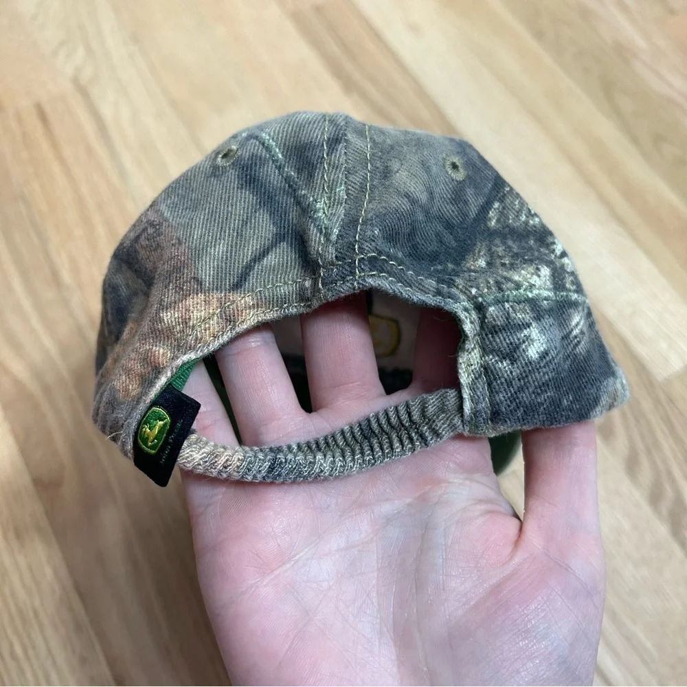 John Deere Toddler Hat Camouflage Green Kids Baseball Cap